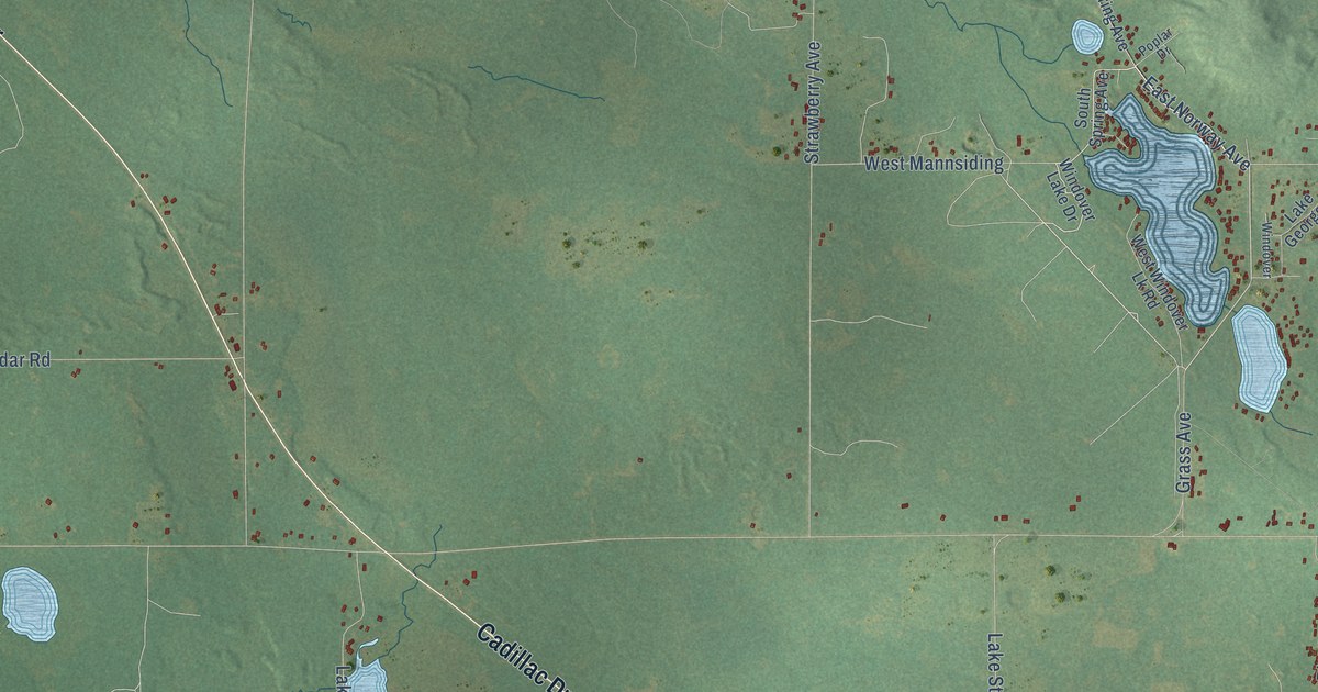 Map of Freeman, Michigan in 2026