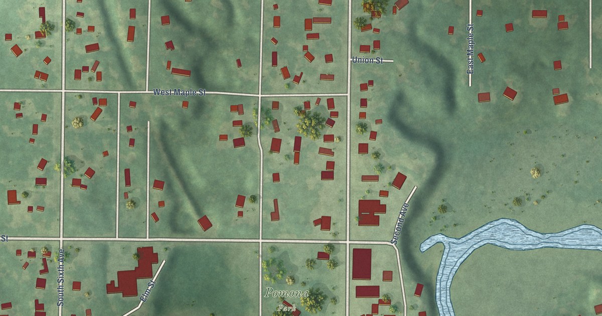 Map of Fruitport Village, Michigan in 2026