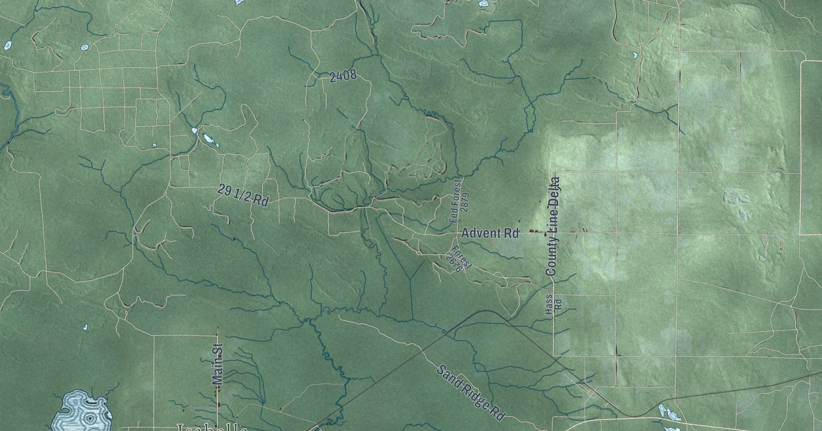 Map of Garden Municipality, Michigan in 2026