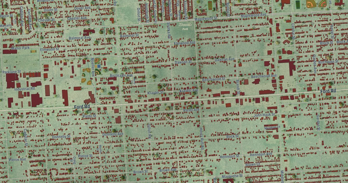 Map of Garden City, Michigan in 2026