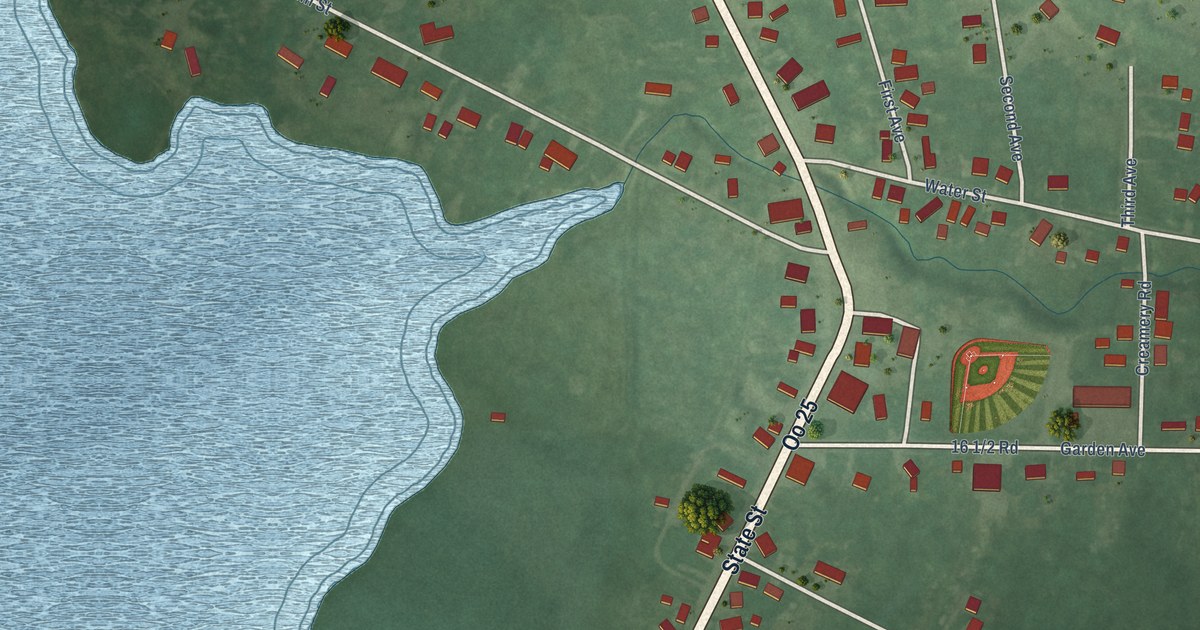 Map of Garden Village, Michigan in 2026
