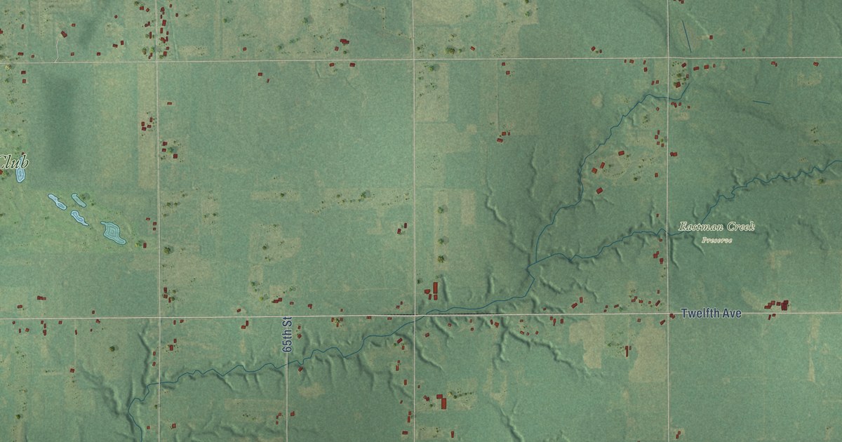 Map of Geneva, Van Buren County, Michigan in 2026