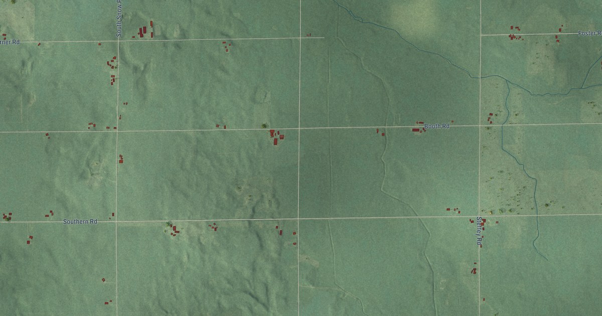 Map of Gilead, Michigan in 2026