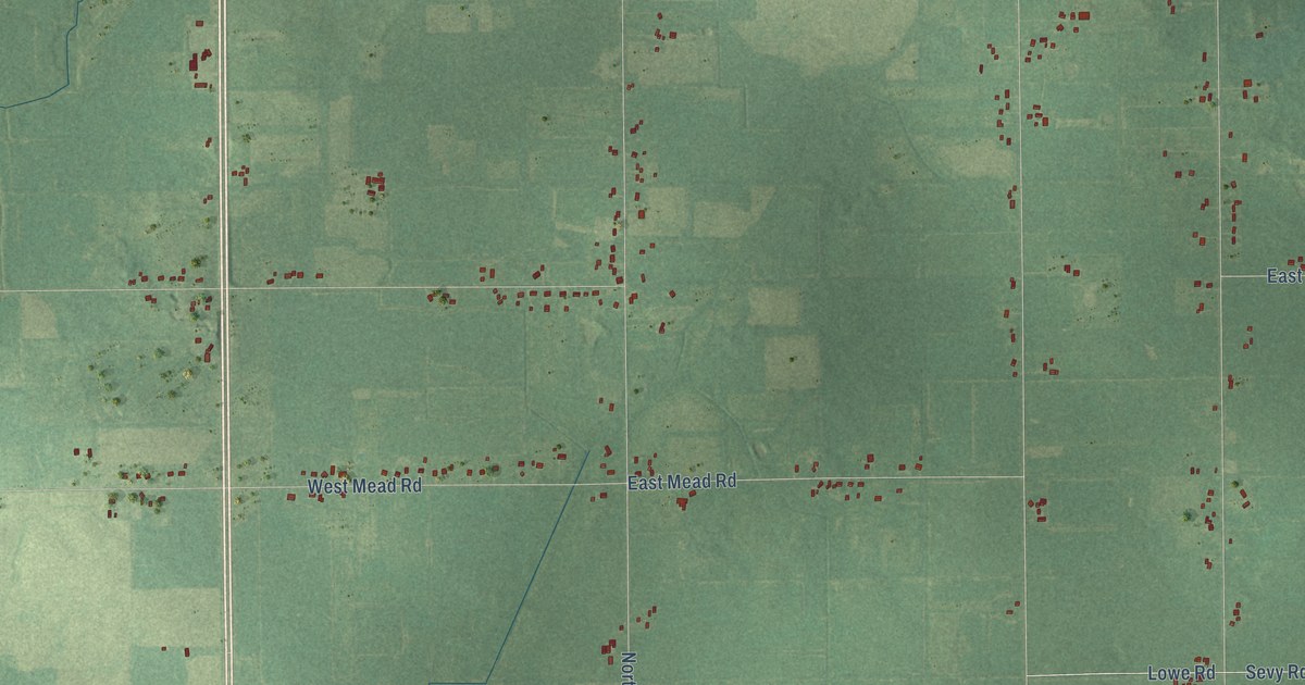 Map of Greenbush, Clinton County, Michigan in 2026