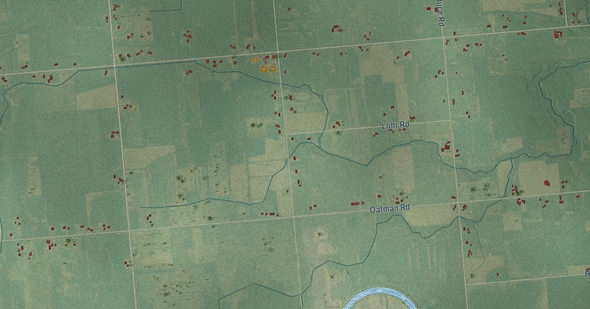 Map of Greenwood, St. Clair County, Michigan in 2026