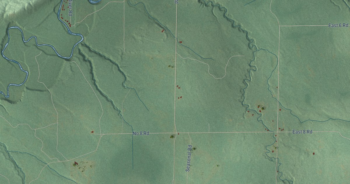 Map of Greenwood, Wexford County, Michigan in 2026