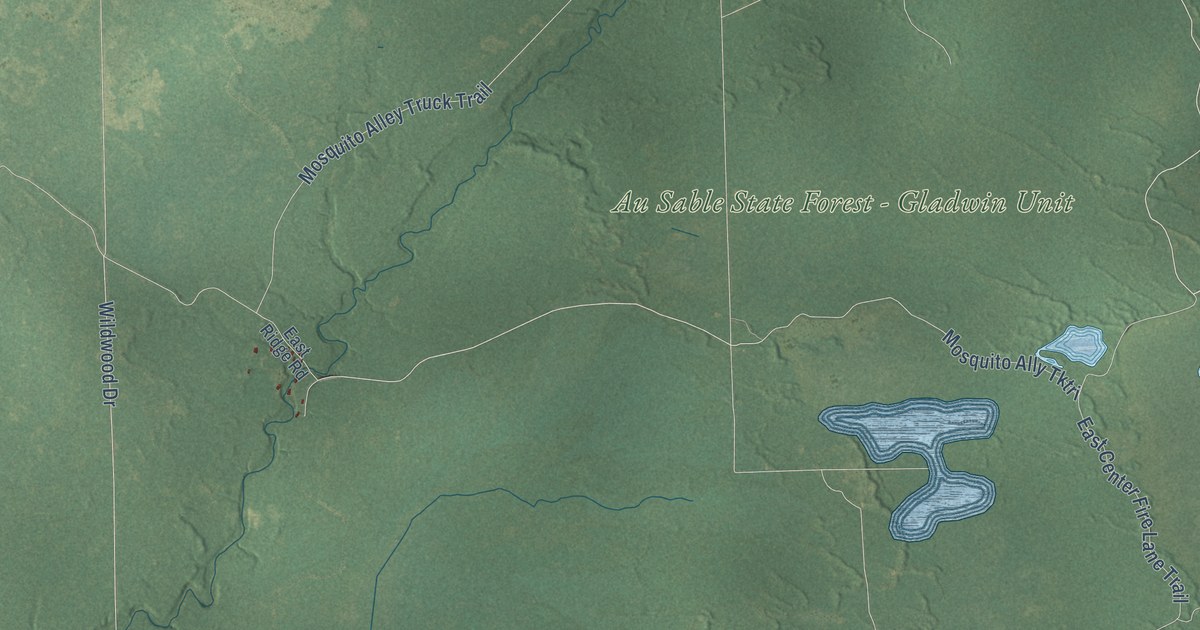 Map of Grim, Michigan in 2026