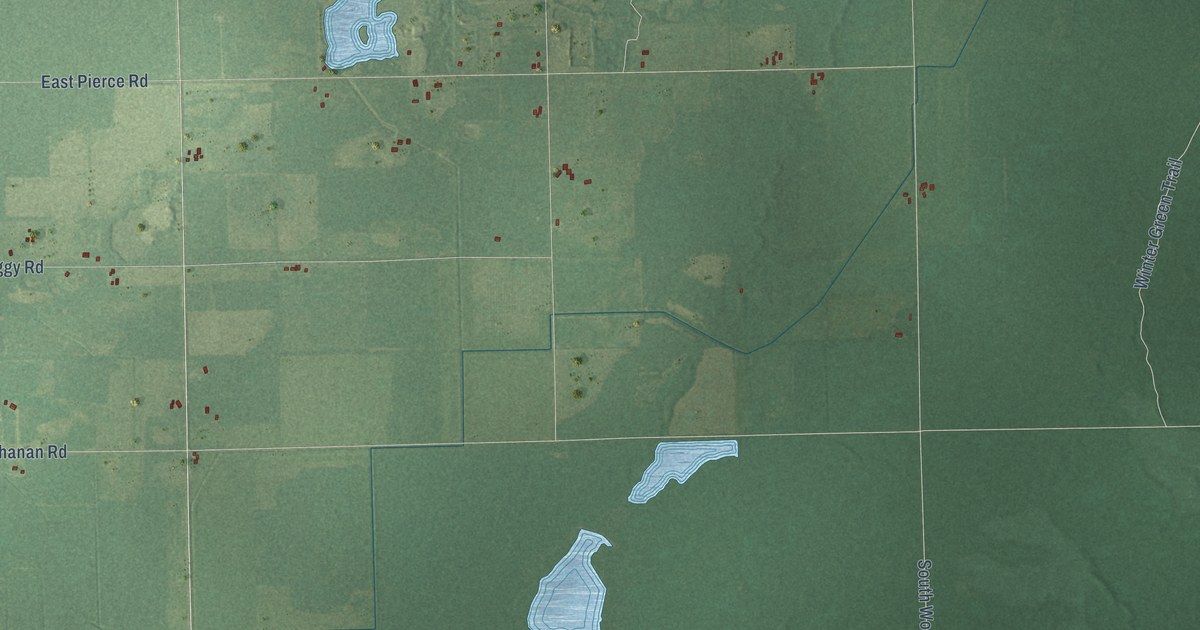 Map of Hamilton, Gratiot County, Michigan in 2026