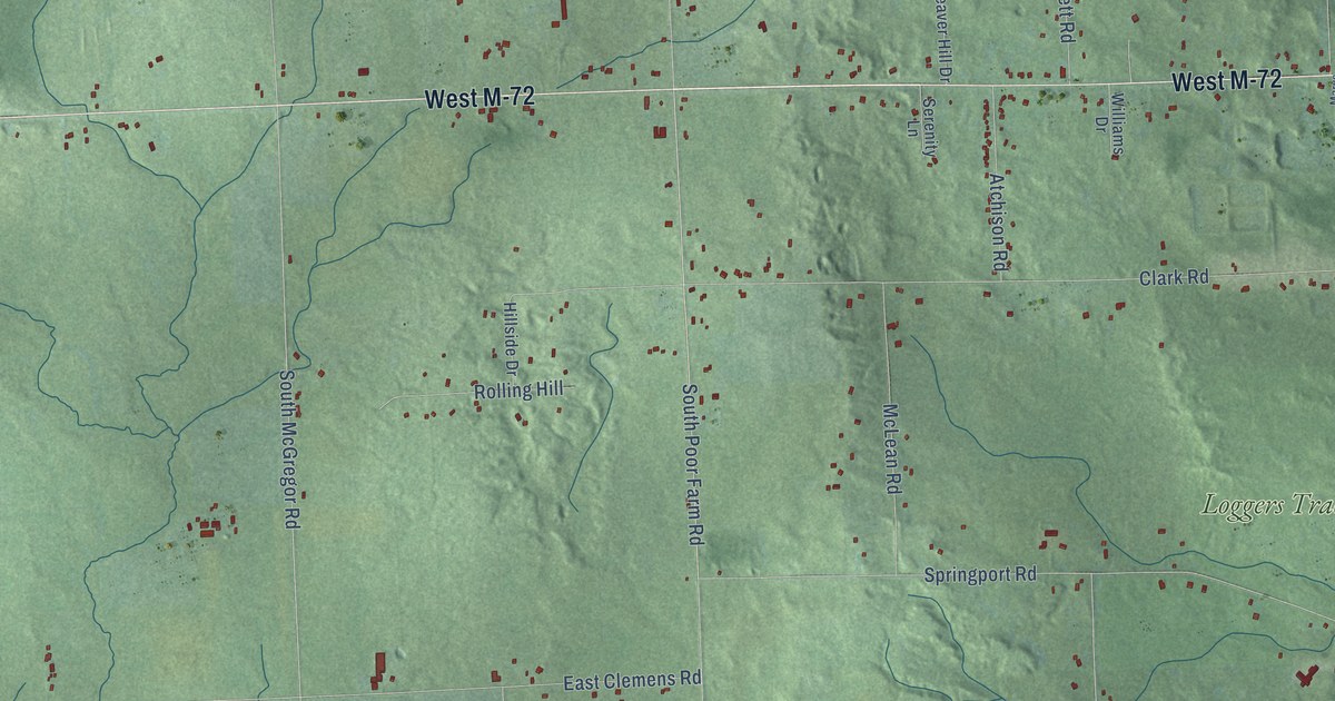 Map of Harrisville Municipality, Michigan in 2026