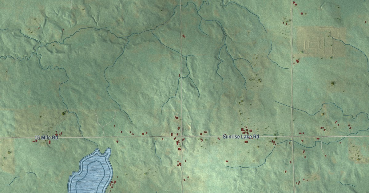 Map of Hartwick, Michigan in 2026