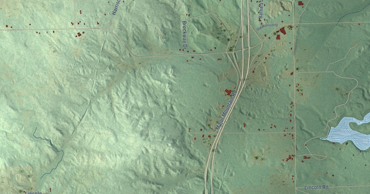 Map of Hatton, Michigan in 2026