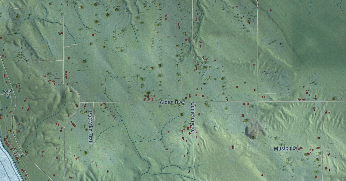 Map of Helena, Michigan in 2026