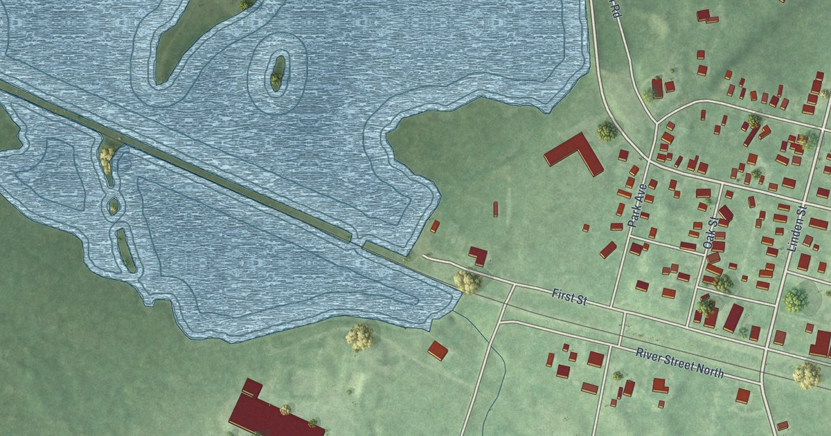 Map of Hermansville, Michigan in 2026