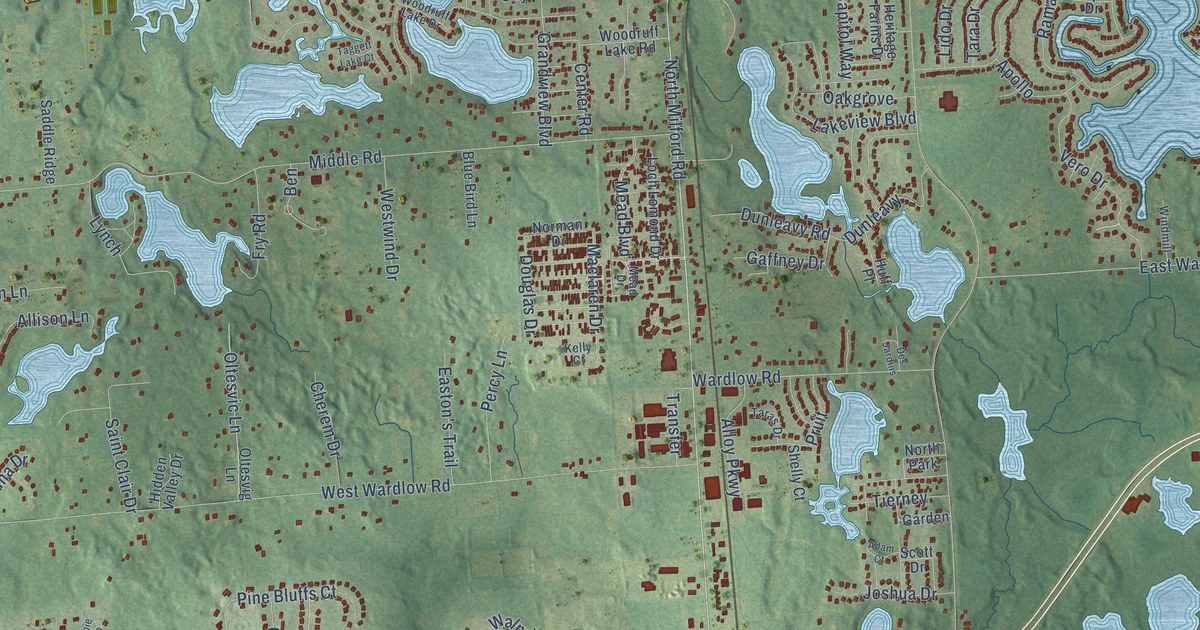 Map of Highland, Oakland County, Michigan in 2026