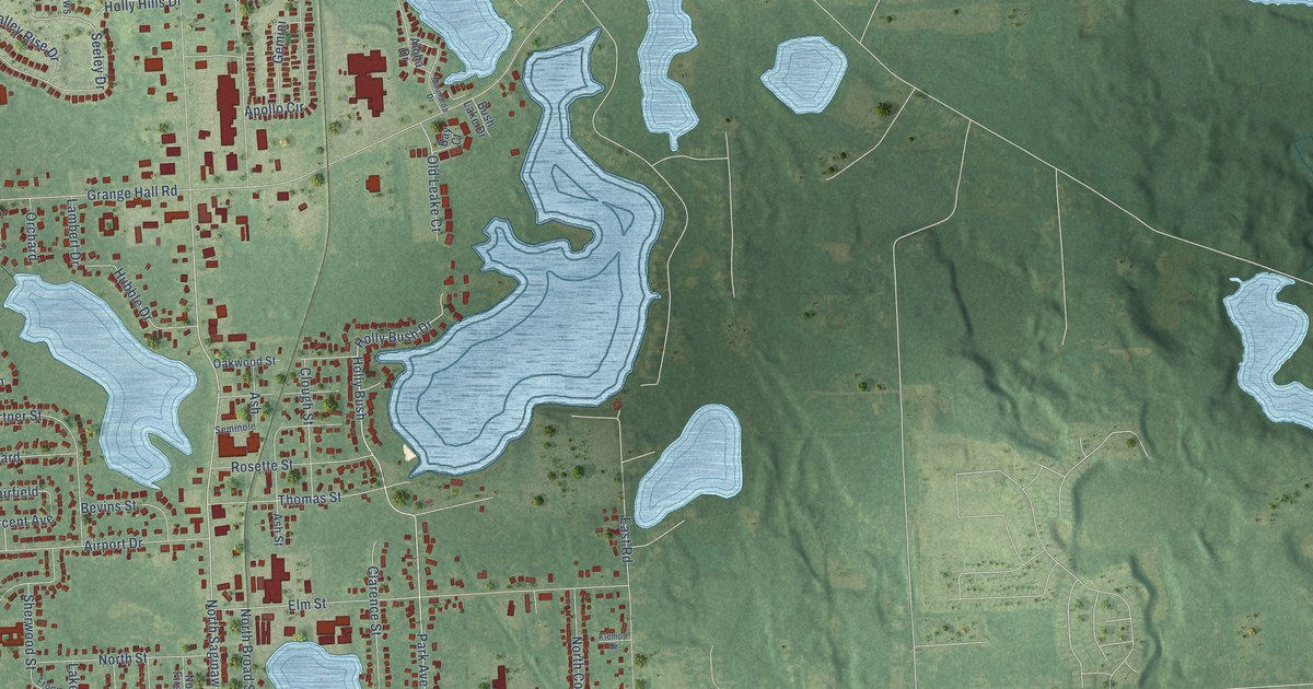 Map of Holly Village, Michigan in 2026