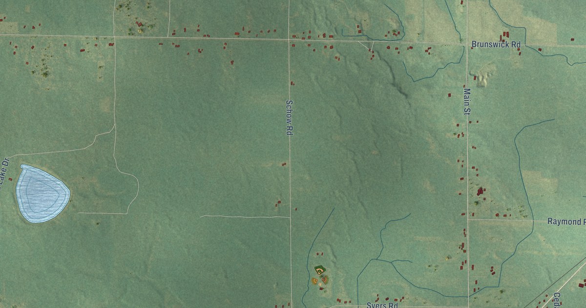 Map of Holton, Michigan in 2026