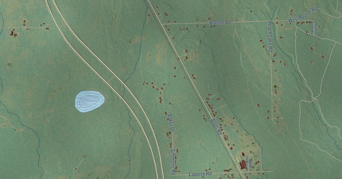 Map of Horton, Michigan in 2026