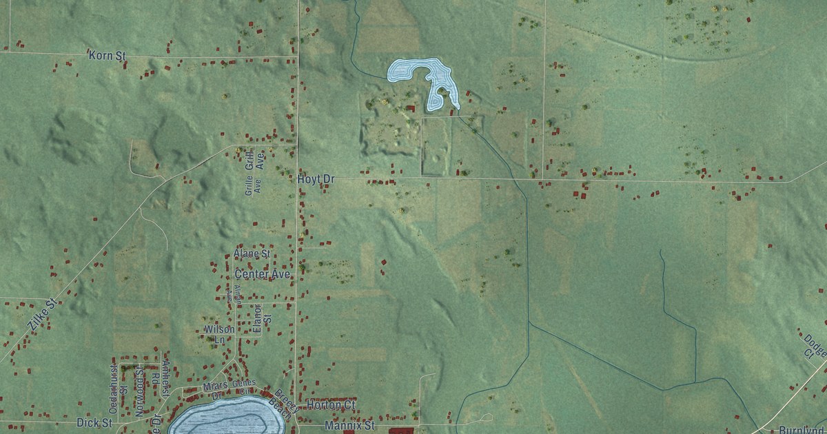 Map of Howard, Michigan in 2026