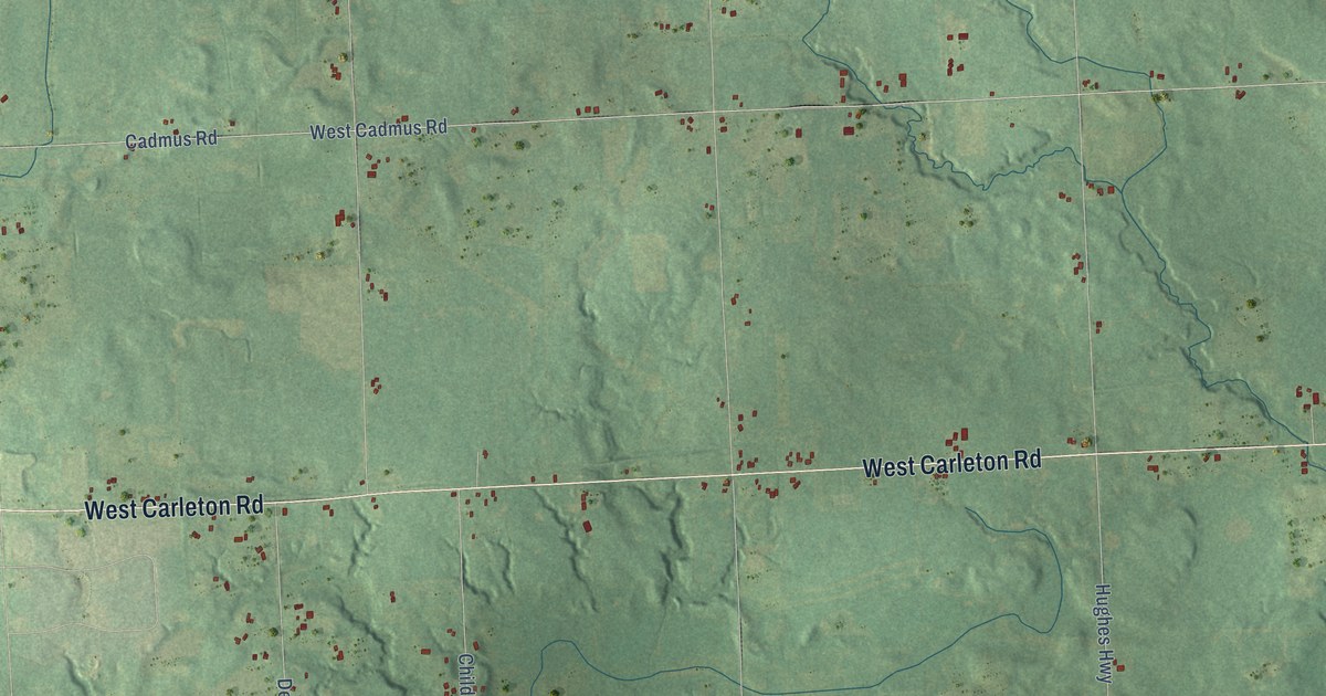 Map of Hudson Municipality, Lenawee County, Michigan in 2026
