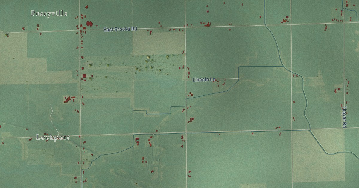 Map of Ingersoll, Michigan in 2026