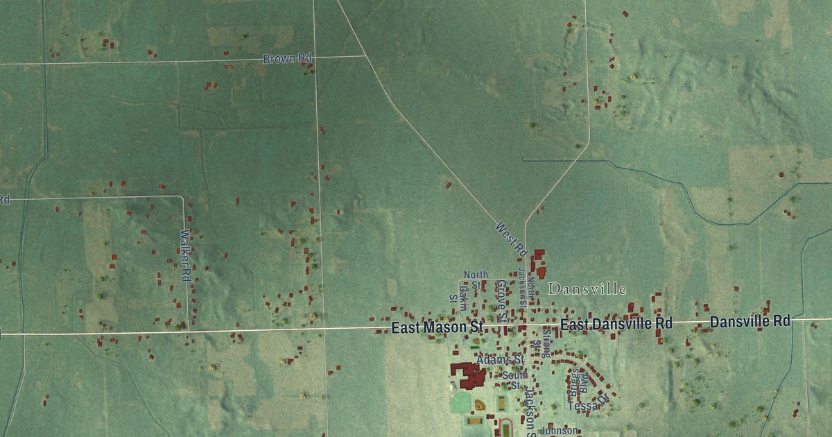 Map of Ingham, Michigan in 2026