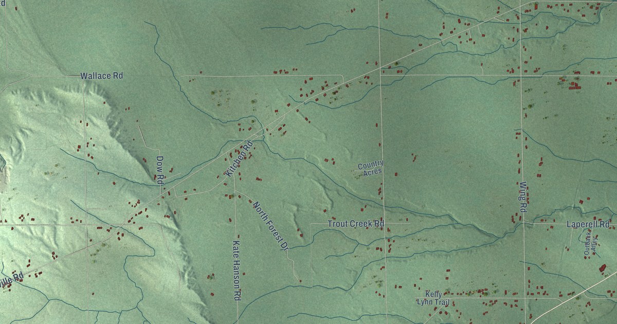 Map of Inverness, Michigan in 2026