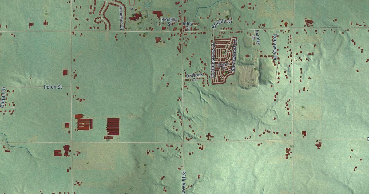 Map of Jamestown, Michigan in 2026