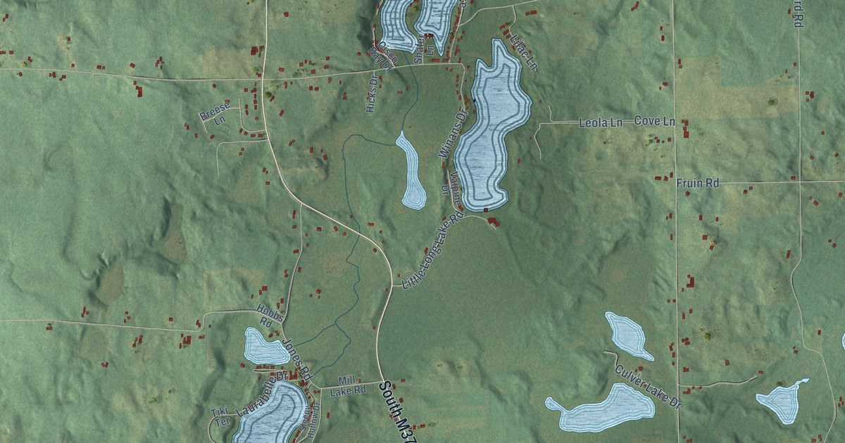 Map of Johnstown, Michigan in 2026