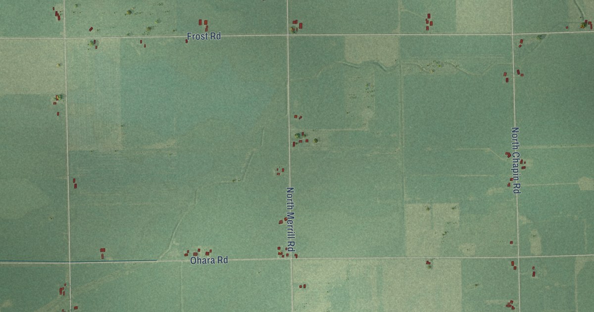 Map of Jonesfield, Michigan in 2026