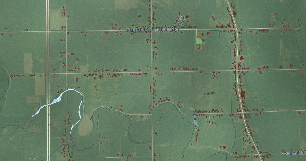 Map of Kawkawlin, Michigan in 2026