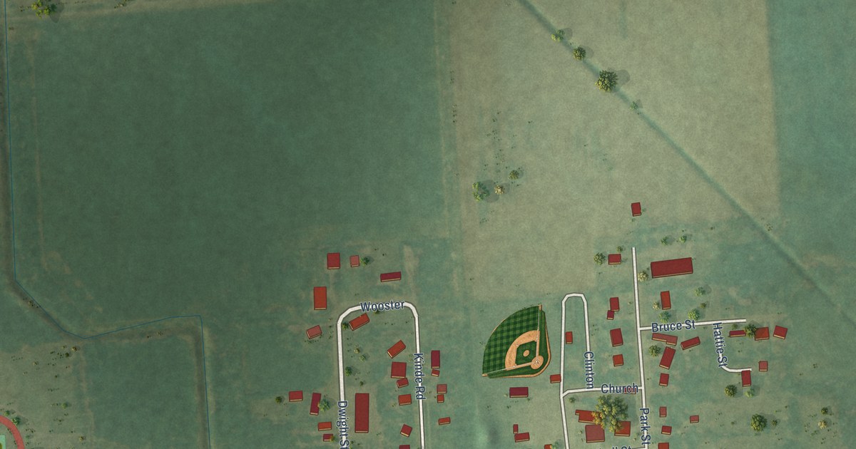 Map of Kinde, Michigan in 2026