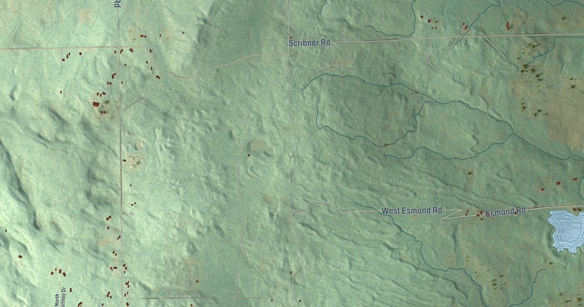 Map of Klacking, Michigan in 2026