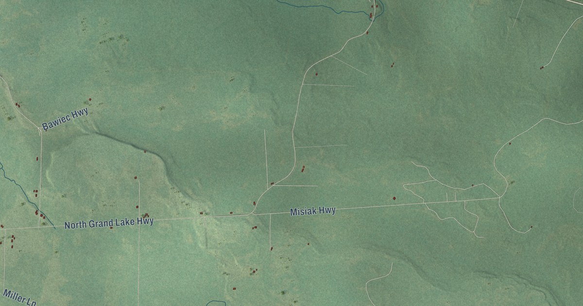 Map of Krakow, Michigan in 2026