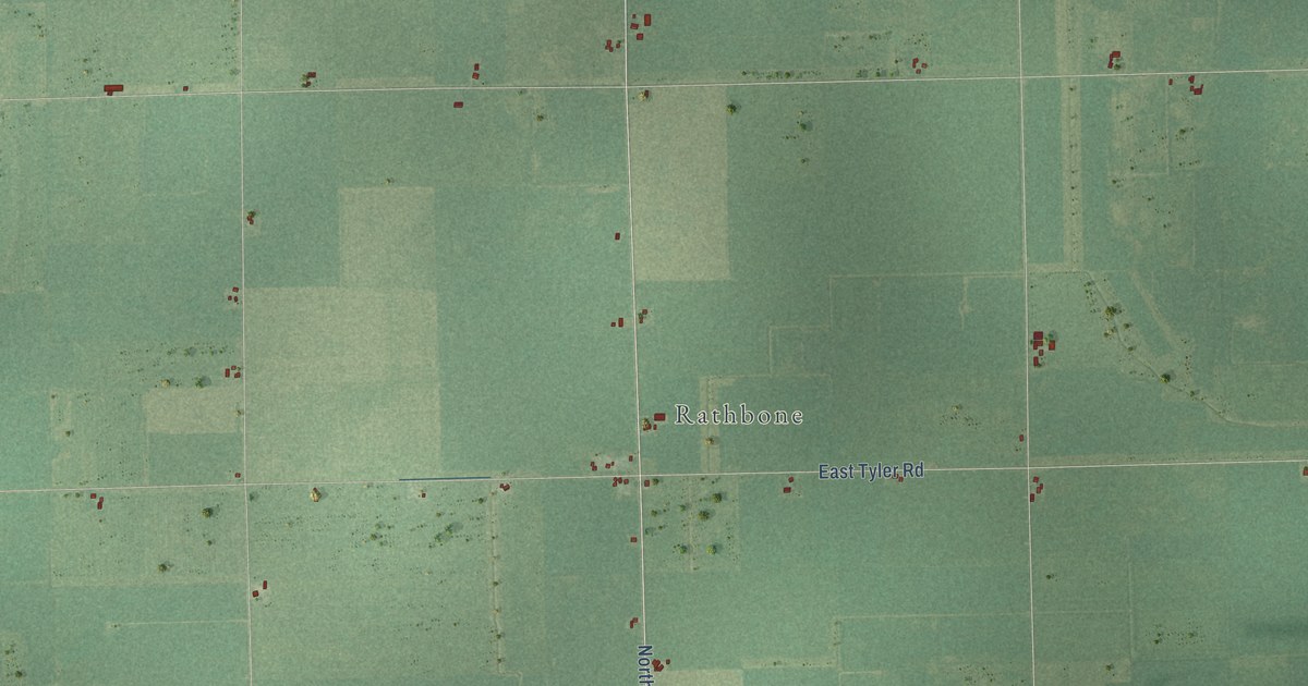 Map of Lafayette, Michigan in 2026