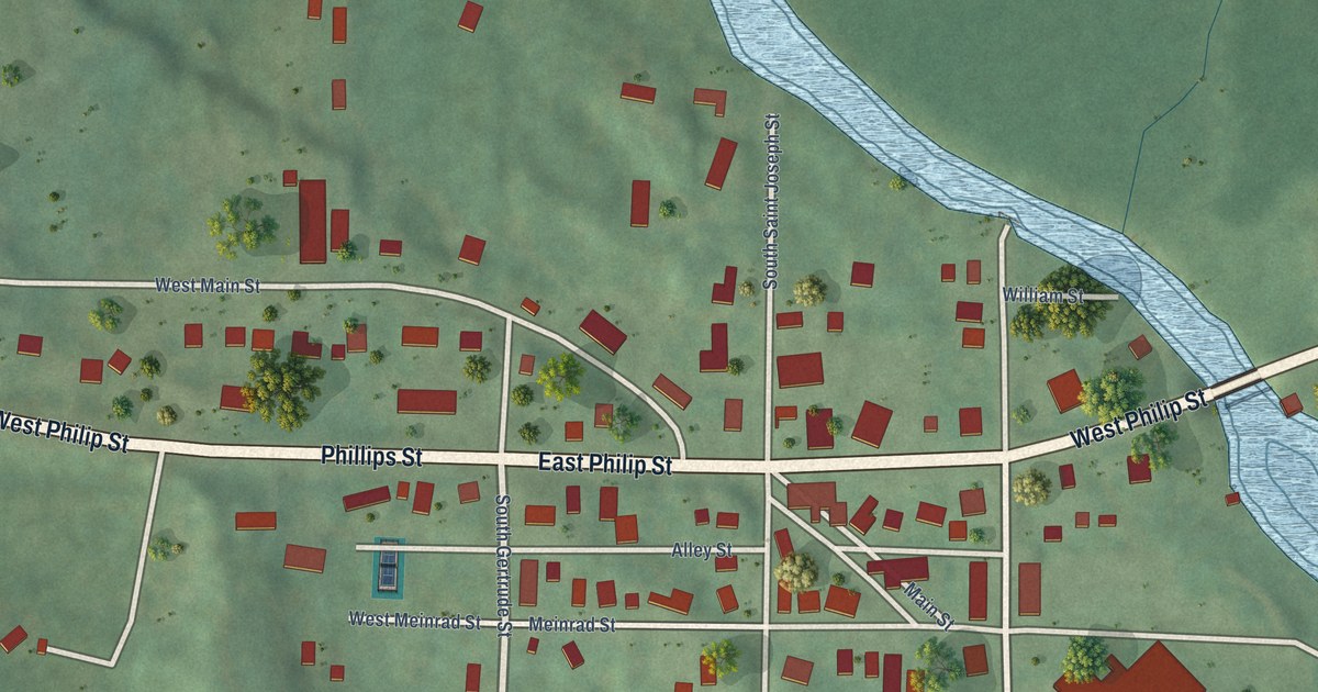 Map of Lake Leelanau, Michigan in 2026