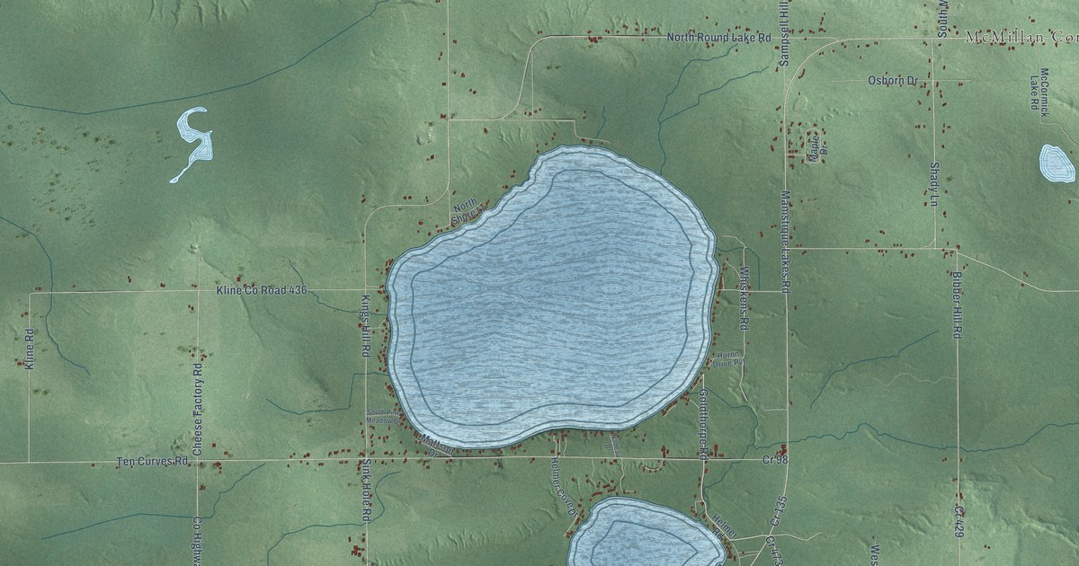 Map of Lakefield, Luce County, Michigan in 2026