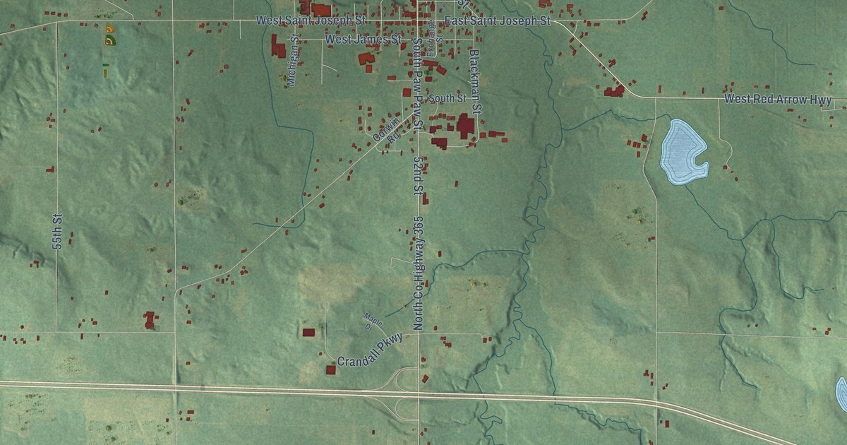 Map of Lawrence Municipality, Michigan in 2026