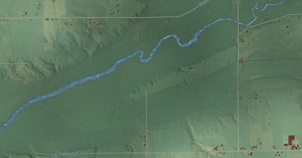 Map of Lebanon, Michigan in 2026