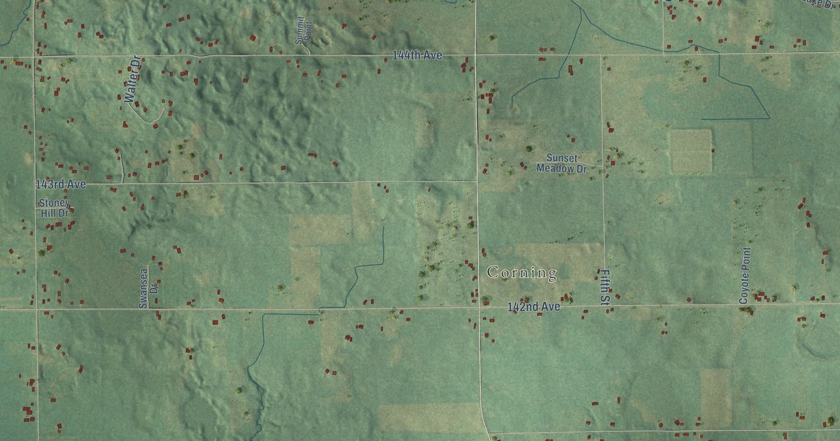 Map of Leighton, Michigan in 2026