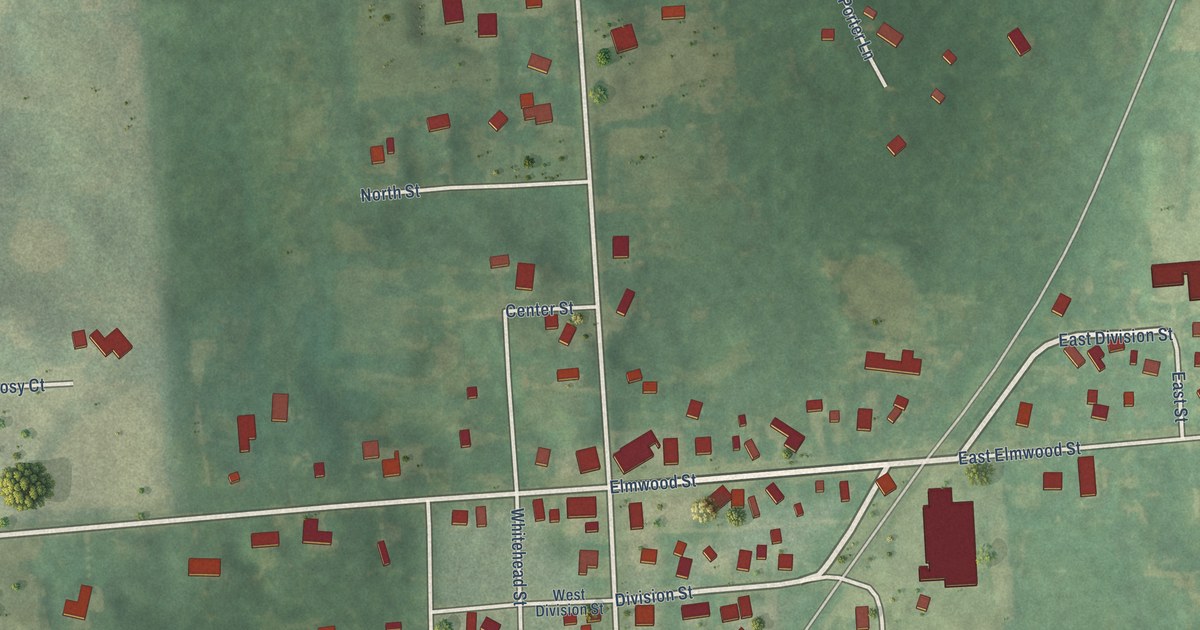 Map of Leonard, Michigan in 2026
