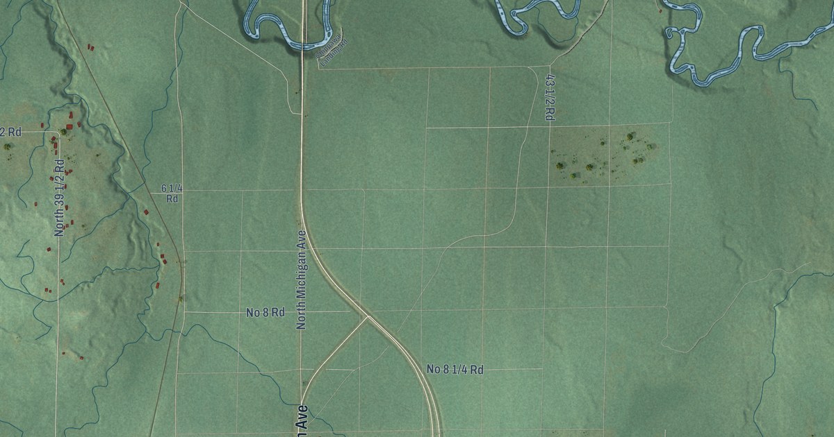 Map of Liberty, Wexford County, Michigan in 2026