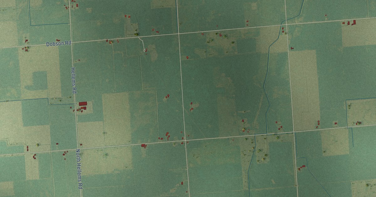 Map of Lincoln, Huron County, Michigan in 2026