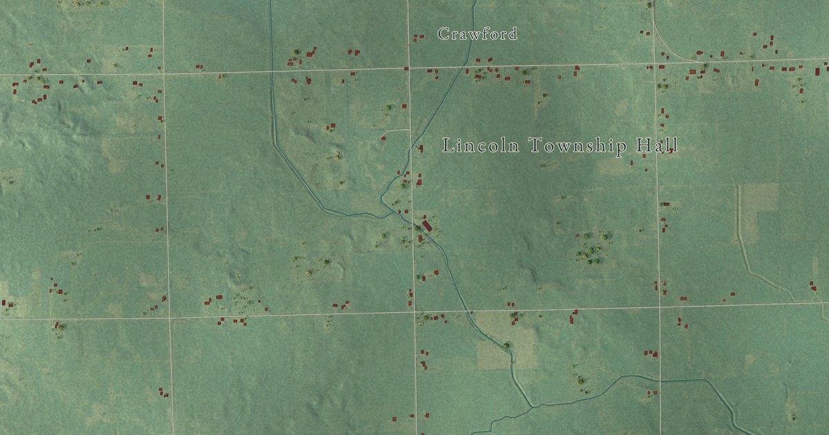 Map of Lincoln, Isabella County, Michigan in 2026