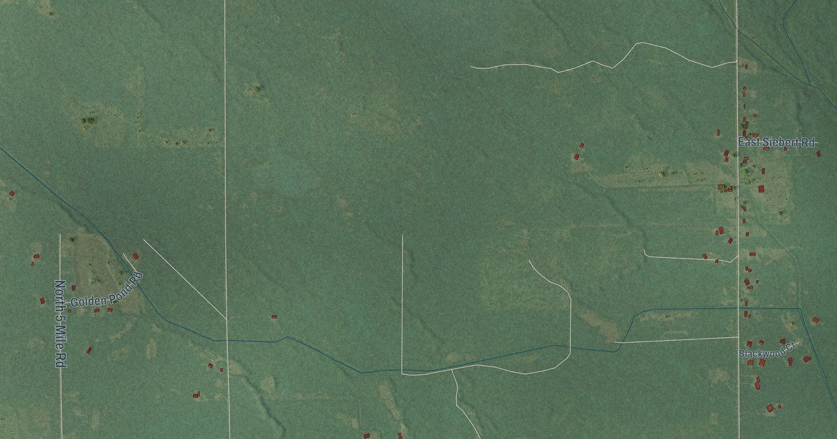 Map of Lincoln, Midland County, Michigan in 2026
