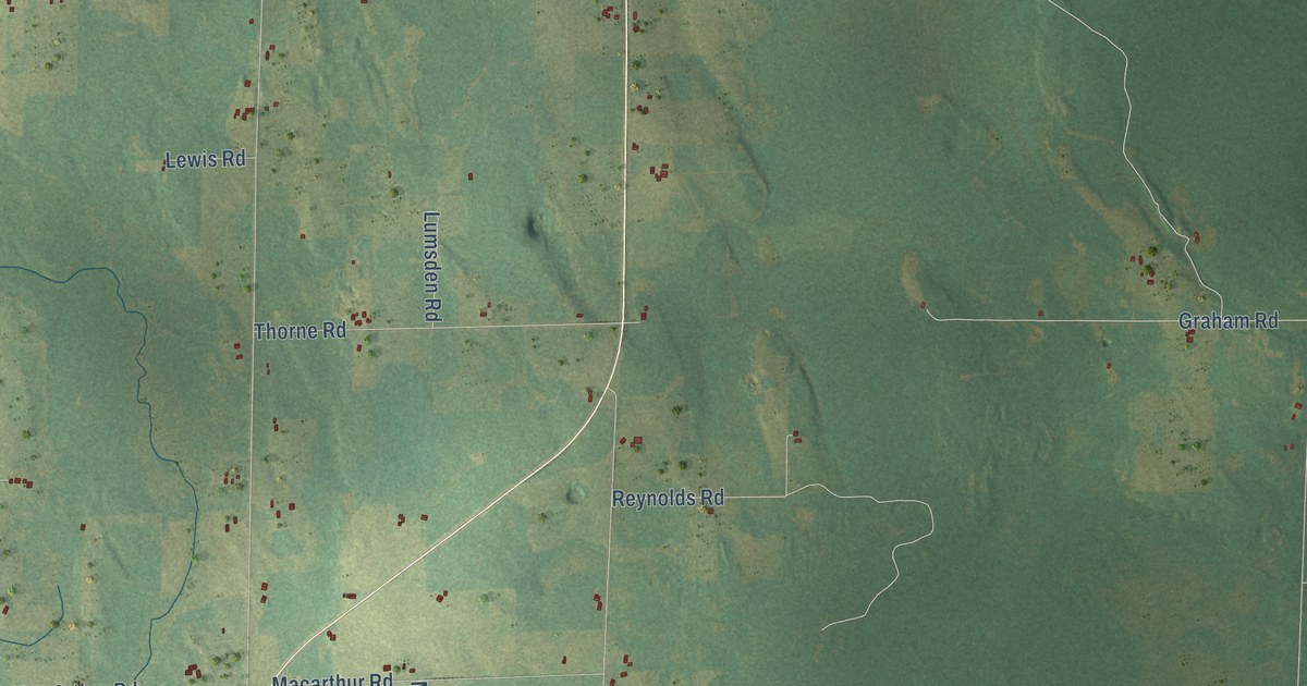 Map of Long Rapids, Michigan in 2026