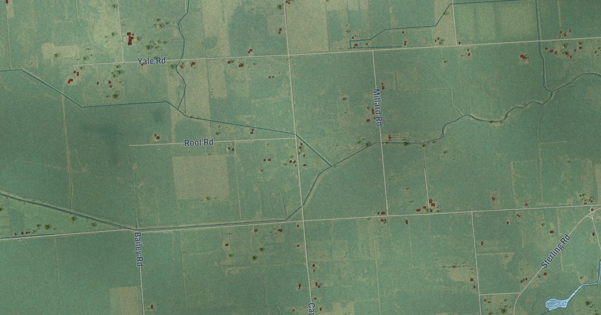 Map of Lynn, Michigan in 2026