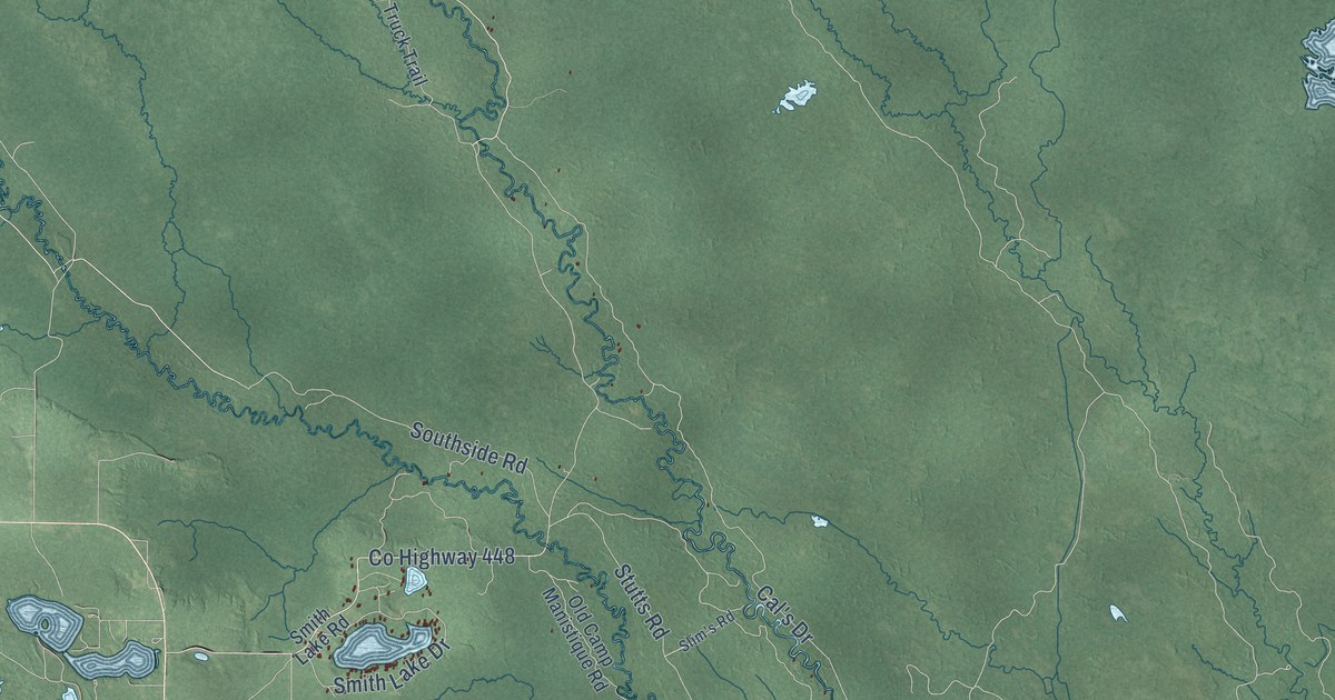Map of Manistique Municipality, Michigan in 2026