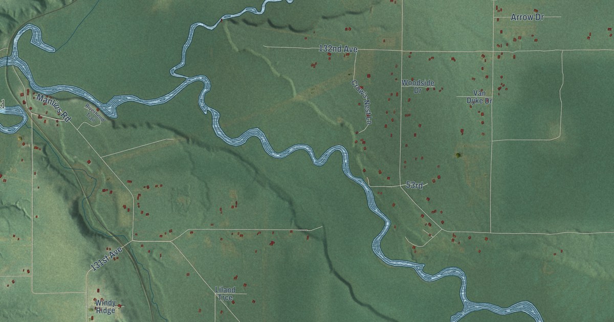 Map of Manlius, Michigan in 2026