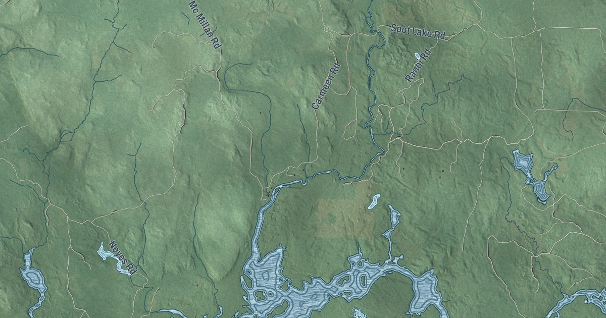 Map of Mansfield, Michigan in 2026