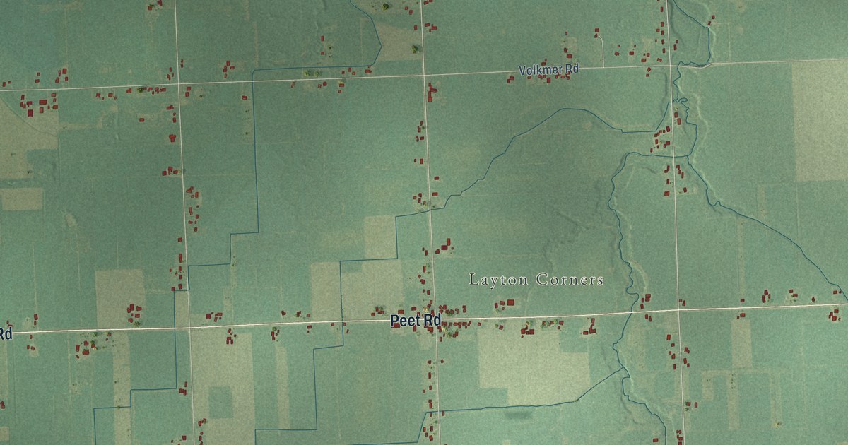 Map of Maple Grove, Saginaw County, Michigan in 2026